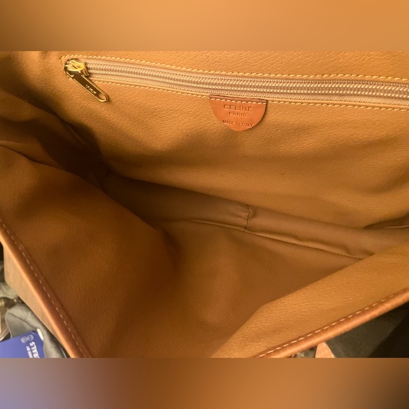 Authentic Celine Triomphe Vintage Macadam Messenger bag - Picture 9 of 12